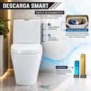 Ver mais imagens de Vaso Sanitário Acoplado Cerâmica  (Monobloco) Smart 275