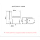 Ver imagem 5 de Vaso Sanitário Acoplado (monobloco) Smart 225