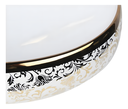 Ver imagem 5 de Cuba Dourada Oval Luxo Lavabo Banheiro 62x42cm