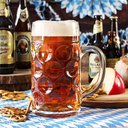 Ver imagem 3 de Caneca Chopp Cerveja Tradicional Estilo Okto Alemã 1 L