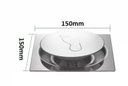 Ver imagem 2 de Ralo Click Inox 15x15 - Ralo Inteligente