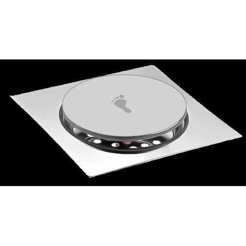 Ralo Click Inox 15x15 - Ralo Inteligente