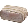 Kit Mochila Escolar Feminina Bichinhos Dourada Deer + Estojo Triplo Pacific Deer Friend Dourado - 6