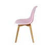 Cadeira Charles Eames Colmeia Solid Wood 131ppf Rosa - 5