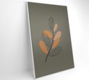 Ver imagem 4 de Quadro Abstrato Flores - 80x120 Cm - Tecido Canvas