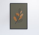 Ver imagem 7 de Quadro Abstrato Flores - 80x120 Cm - Tecido Canvas