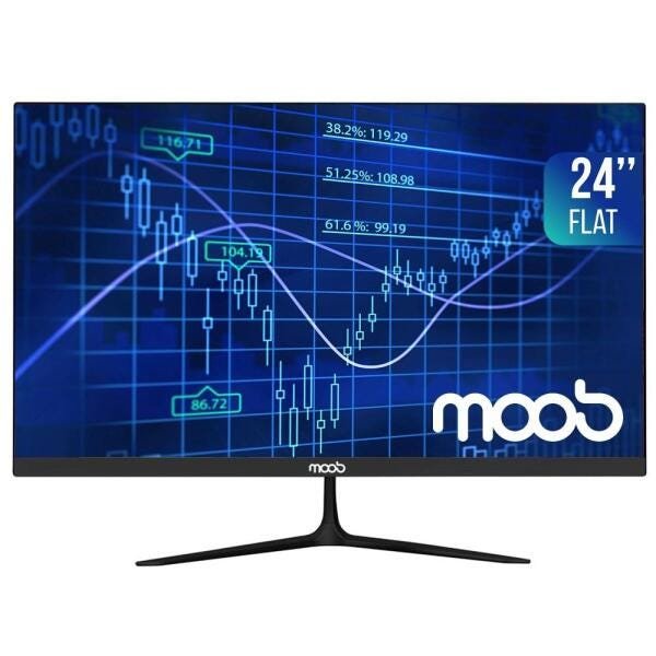 Monitor LED 24" Full Hd HDMI Vga Moob - 1