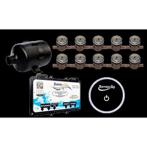 Air Blower Soprador Borbulhador Kit Completo Sanspray