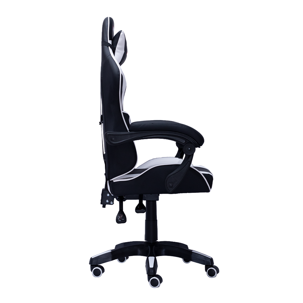 Cadeira Gamer Racer X Comfort de Escritório Ergonômica Giratória Branca - 9