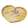 Bandeja Cesto Coração de madeira – HD meu estilo - 5