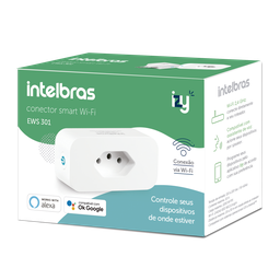 Tomada Inteligente Conector Smart Wifi Intelbras Ews 301 Linha Izy Casa Inteligente Automacao Reside - 2