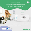 Ver imagem 6 de Tomada Inteligente Conector Smart Wifi Intelbras Ews 301 Linha Izy Casa Inteligente Automacao Reside