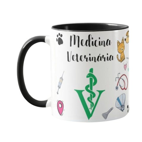 Caneca Personalizada Profissão Medicina Veterinária