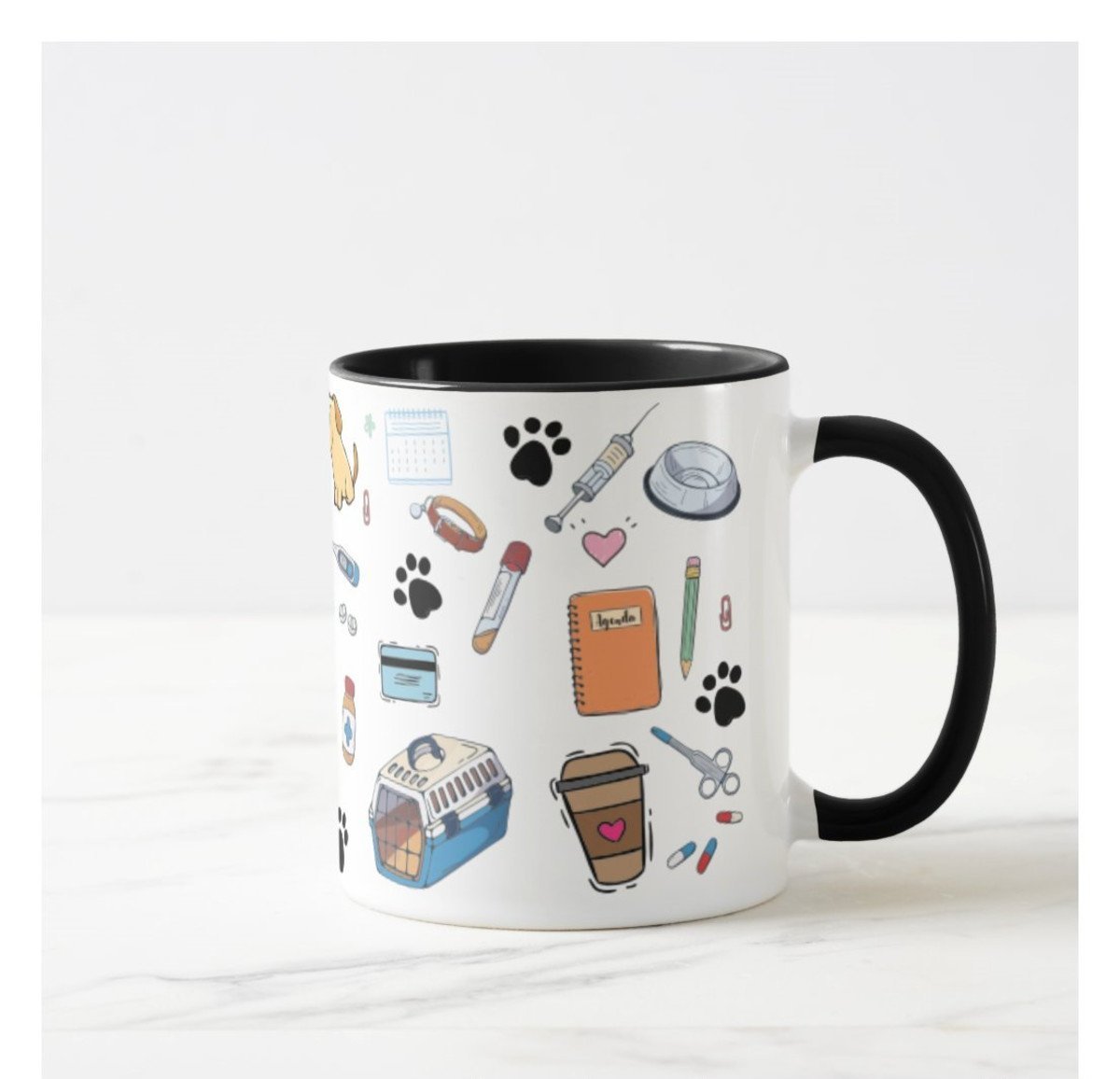 Caneca Personalizada Profissão Medicina Veterinária - 4