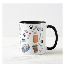 Caneca Personalizada Profissão Medicina Veterinária - 4