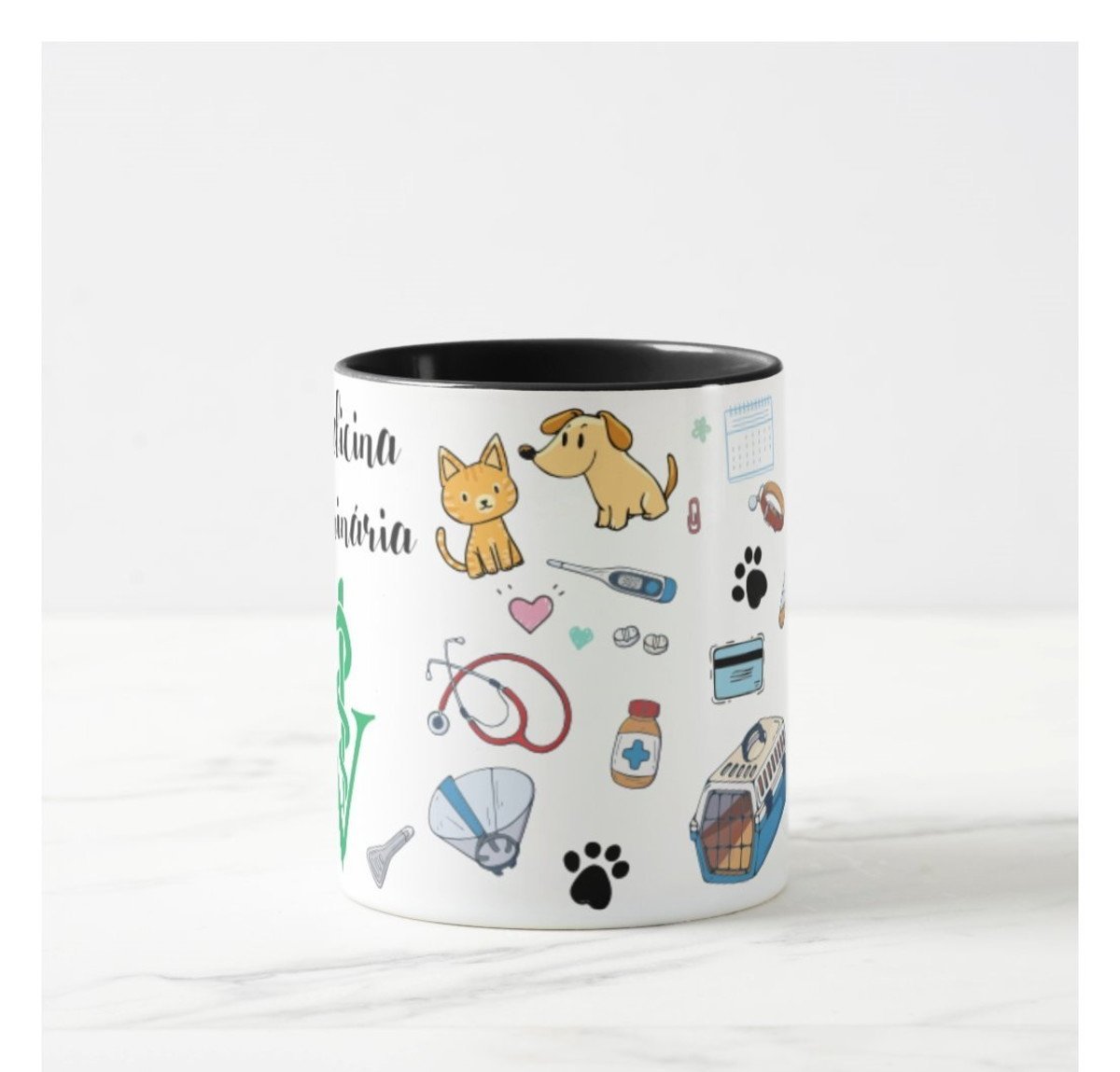 Caneca Personalizada Profissão Medicina Veterinária - 3