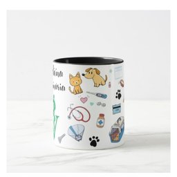 Caneca Personalizada Profissão Medicina Veterinária - 3