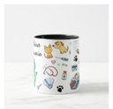Ver imagem 3 de Caneca Personalizada Profissão Medicina Veterinária