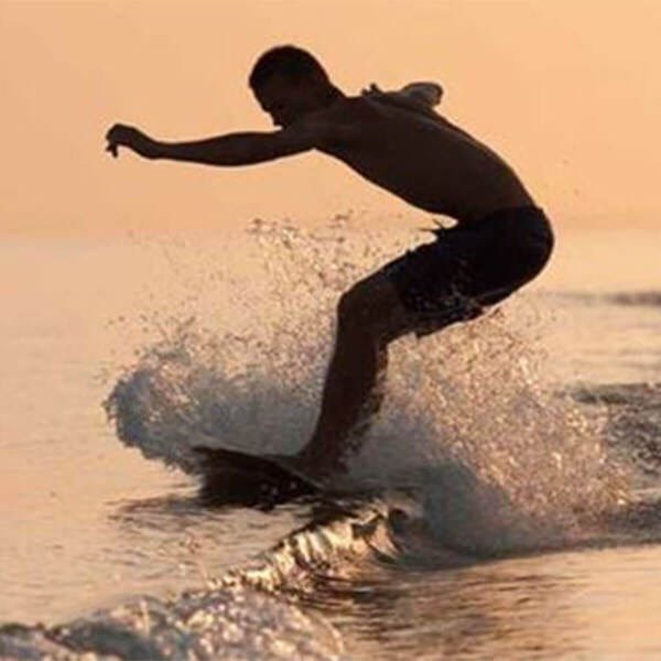 Prancha Skimboard Surf Madeira Manobras 35" 88,9cm BEL FIX - 3