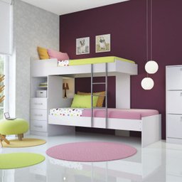 Beliche 3 Gavetas Santos Andira - 2