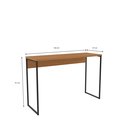 Ver imagem 3 de Bancada para Cozinha Estilo Industrial Kappesberg Li043 Canela/preto Fosco