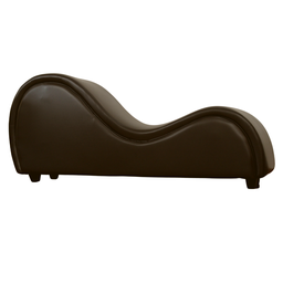 Poltrona Divã Cadeira Tântrica Marrom Sofá Desire - 1