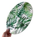 Ver imagem 5 de Sousplat Supla Redondo Estampado Folhagens Decoração Mesa Jantar MOD 1