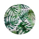 Ver imagem 1 de Sousplat Supla Redondo Estampado Folhagens Decoração Mesa Jantar MOD 1