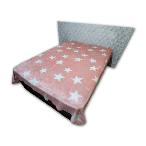 Cobertor Manta Dupla Face Sherpa Casal 2,00x2,20 Estampa Estrelas 05