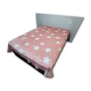 Ver imagem 1 de Cobertor Manta Dupla Face Sherpa Casal 2,00x2,20 Estampa Estrelas 05