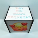 Ver imagem 4 de Presente Dia dos Namorados Caixa Emoji personalizada