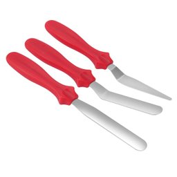 Kit de Espátulas Para Confeitar 3 Pçs Para Bolo - 4