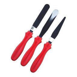 Kit de Espátulas Para Confeitar 3 Pçs Para Bolo - 3