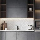 Ver imagem 4 de Papel de Parede Adesivo Azulejo Mármore Cozinha Banheiro