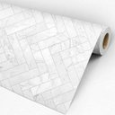 Ver imagem 1 de Papel de Parede Adesivo Azulejo Mármore Cozinha Banheiro