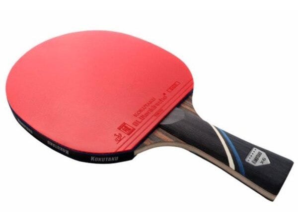 KIT 2 RAQUETES KOKUTAKU CARBONO + CASE - ITTF 6 ESTRELAS - 2