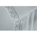 Ver imagem 5 de Conjunto Cama Casal Queen Size Madri Bordado 300 Fios Super Macio:cinza