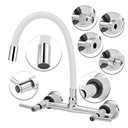 Ver imagem 2 de Torneira Misturador Parede Saída Universal Para Purificador:Branco