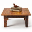 Ver imagem 6 de Mesa de Centro Rústica Madeira Maciça Sala Estar 87x70 Retangular