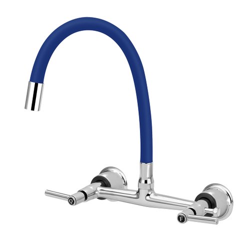 Torneira Misturador Parede Saída Universal Para Purificador:Azul
