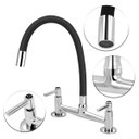 Ver imagem 2 de Torneira Misturador Cozinha de Mesa Gourmet Colorido 1/4v.:preto