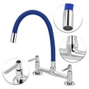 Ver imagem 2 de Torneira Misturador Cozinha de Mesa Gourmet Colorido 1/4v.:azul