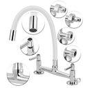 Ver imagem 2 de Torneira Misturador Mesa com Saída Universal para Purificador:branco