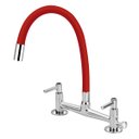 Ver imagem 1 de Torneira Misturador Mesa com Saída Universal para Purificador:vermelho