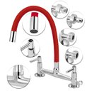 Ver imagem 2 de Torneira Misturador Mesa com Saída Universal para Purificador:vermelho
