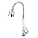 Ver imagem 1 de Torneira de Cozinha de Mesa Bancada Tubo Gourmet Luxo 1/4v. C/98:prateado