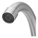 Ver imagem 3 de Torneira Aço Inox Escovado Mesa Bica Móvel 1/4:cinza-escuro/inox Escovado
