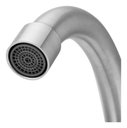 Ver imagem 3 de Torneira Aço Inox Escovado Mesa Bica Móvel 1/4:cinza-escuro/inox Escovado