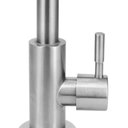 Ver imagem 4 de Torneira Aço Inox Escovado Mesa Bica Móvel 1/4:cinza-escuro/inox Escovado