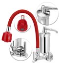 Ver imagem 2 de Torneira Filtro Gourmet Parede Duplo Jato Colorido 1/4 V:vermelho